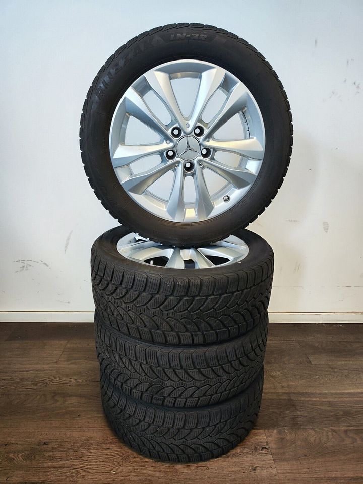 4 Winterräder 225 / 50 R17 Mercedes C Klasse W205 17" Alufelgen in Berlin