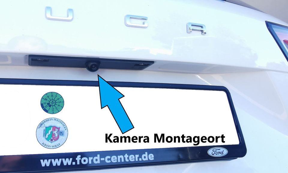 Ford KUGA ab 2019 Rückfahrkamera Nachrüstung in Brühl
