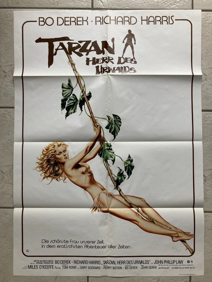 Film Plakat A1 „Tarzan - Herr des Urwalds“ in Glückstadt