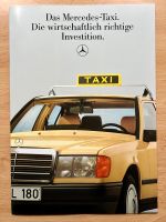 TAXI Prospekt Mercedes   W 124 Oldtimer Rarität Niedersachsen - Einbeck Vorschau