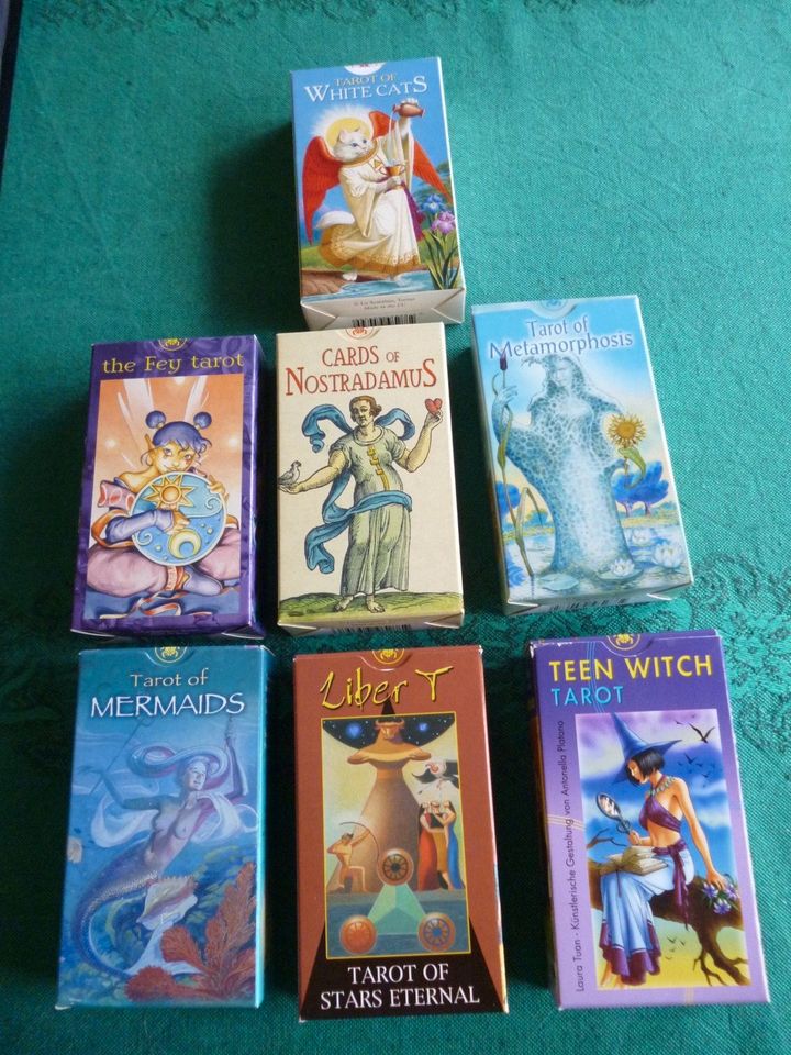 Viele Tarot Decks (16x) Lo Scarabeo Komplett + Neu inkl. Versand in Alpenrod