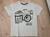 Mexx T-Shirt Gr. 98 104 weiß Kamera wie NEU Niedersachsen - Sittensen Vorschau