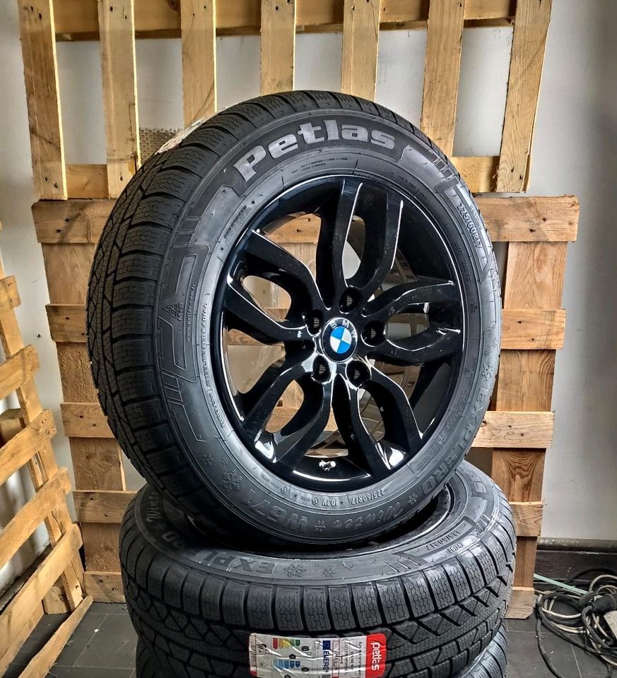 ✓NEU BMW X3 F25 X4 F26 PETLAS WINTERREIFEN WINTERRÄDER 225/60 R17 in Herten