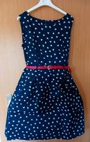 festliches blaues Baumwollkleid mit Schmetterlingen- L Sachsen - Tharandt Vorschau