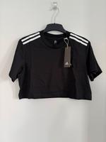 NEUES kurzes schwarzes Shirt von Adidas für Damen in Größe S Frankfurt am Main - Kalbach Vorschau