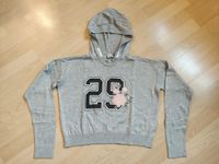 Pulli Sweatshirt grau H&M Kapuzenpulli Gr. 158/164 Frankfurt am Main - Riederwald Vorschau