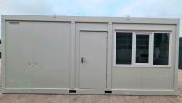 Containerwohnung 6 x 2,4 x 2,7 Meter - Professionell ausgebauter Container inkl. Bad - WC Waschbecken Dusche 50 Liter Boiler - Unterkunftscontainer Schlafcontainer Sozialcontainer Baucontainer neu Bayern - Brunnen Vorschau