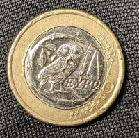 1€ Münze Griechenland (2002, Fehlprägung) Bayern - Nabburg Vorschau