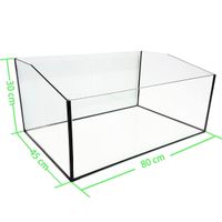 Aquarium / Terrarium für Kleintiere - 80x45x30cm terrestrisch Niedersachsen - Braunschweig Vorschau