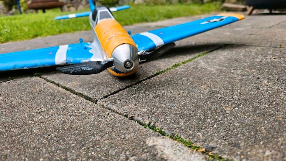 Robbe Nano Racer P51D Mustang RC Flugzeug in Engelskirchen