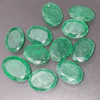 11x oval fac. Smaragd behandelt (  93,5 Carat ) ca. 16 - 18 mm Nordrhein-Westfalen - Recklinghausen Vorschau