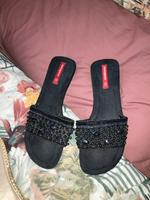 Sandalen mit schwarzen Perlen Berlin - Spandau Vorschau
