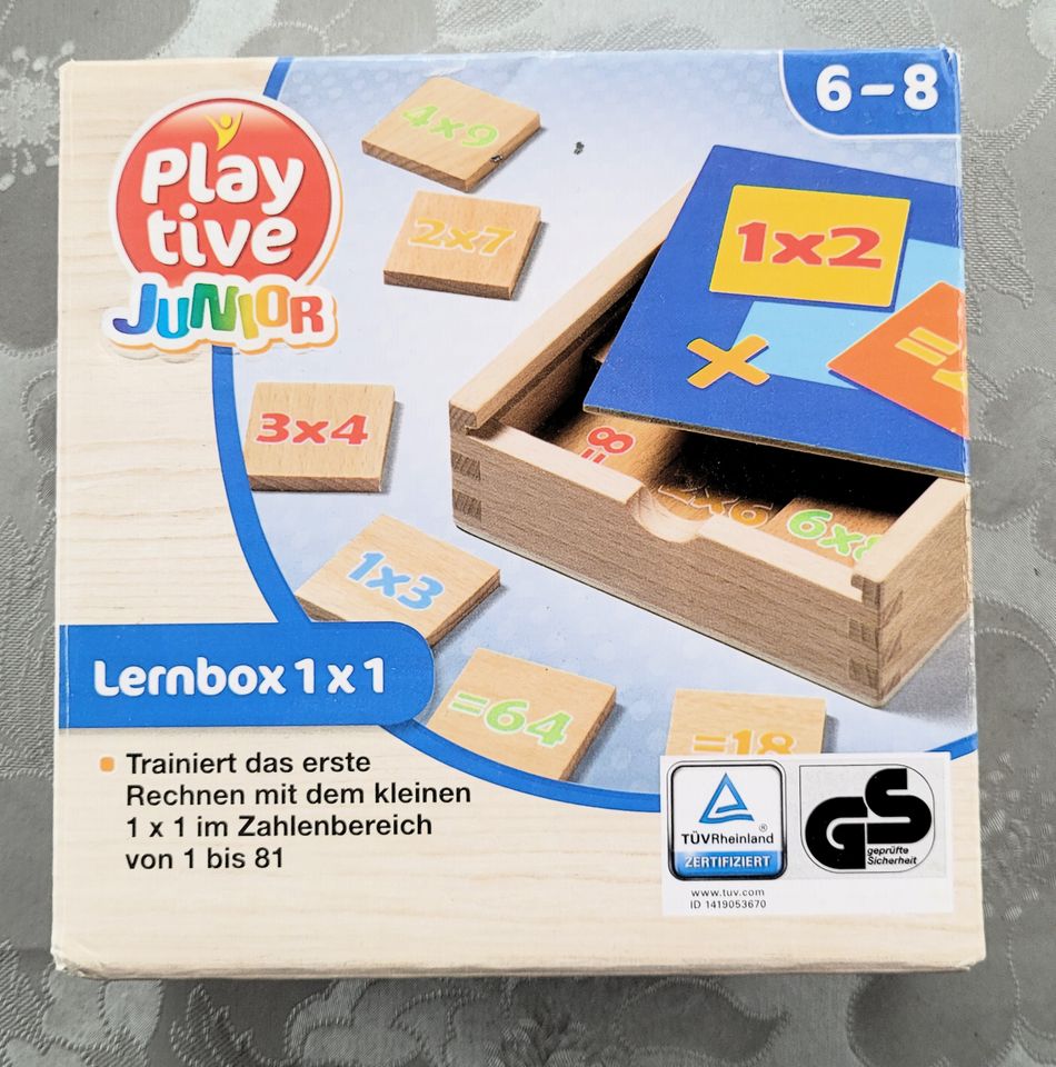 Holzlernboxen „Plus Minus“ und „1x1“ – NEU!! in Löhne