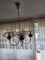 Retro Wohnzimmer Lampe Hängeleuchte Glas Berlin - Lichtenberg Vorschau