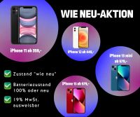 iPhone 11 I 12 I 13 I 13 mini **WIE NEU-AKTION** mit Garantie! Friedrichshain-Kreuzberg - Friedrichshain Vorschau