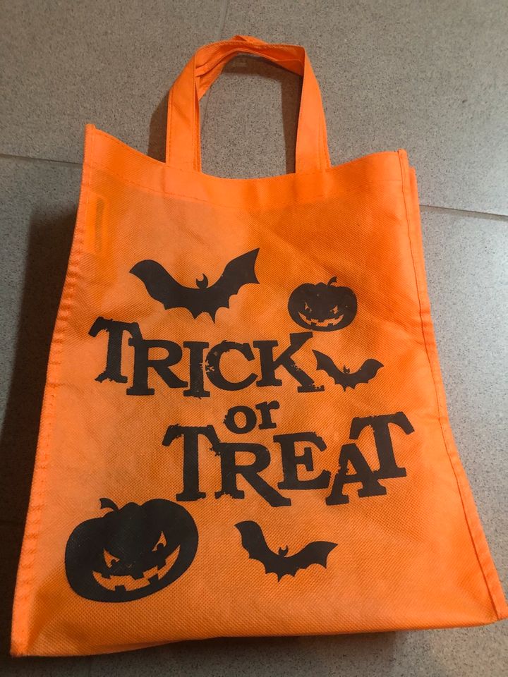 Neu Halloween Trick or Treat Tasche Beutel Süßes oder Saures in Essen