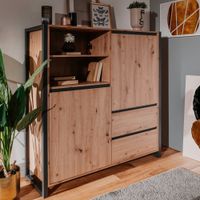 Kommode Sideboard Schrank Highboard Anrichte Natur NEU 218-Fr Frankfurt am Main - Innenstadt Vorschau