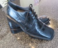 Designer Anzugschuh retro 80er dunkelblau Gr.42 Hessen - Rüsselsheim Vorschau