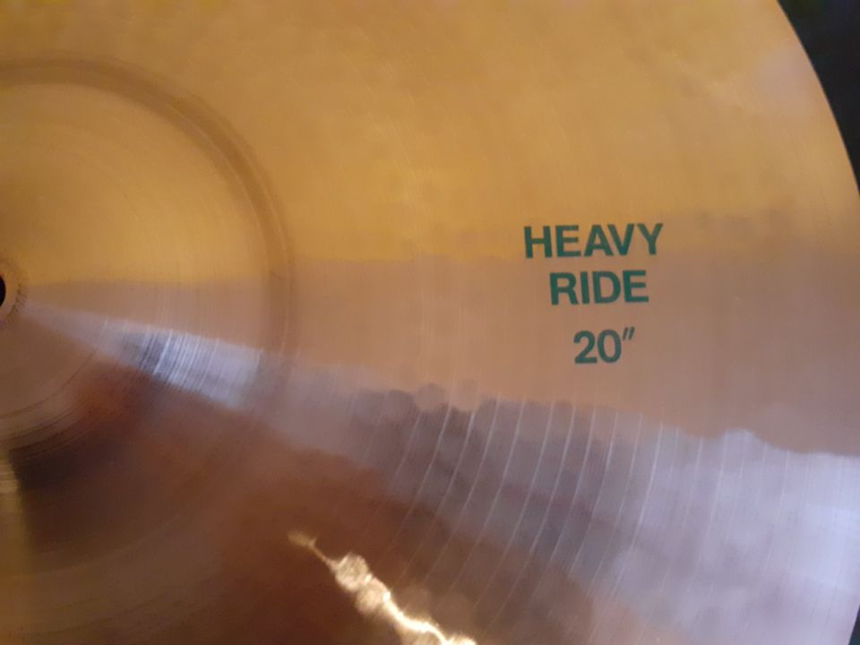 Paiste 505 Heavy Ride Schlagzeug Becken Drums in Sinzig