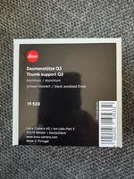 Daumenstütze für Leica Q3 Hessen - Weimar (Lahn) Vorschau