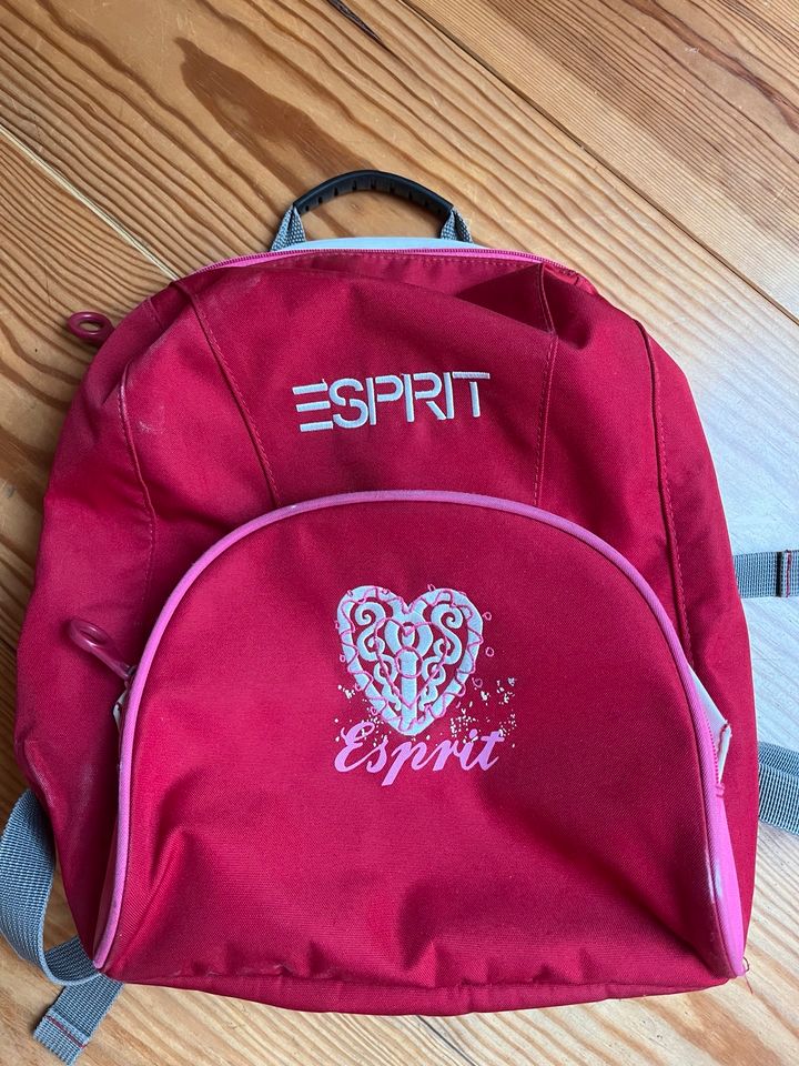 Esprit Mädchen, Rucksack rot!! Sport Schule in Hannover