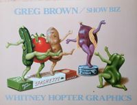 Greg Brown /show biz Poster Spagetti Mama Linda's Niedersachsen - Nottensdorf Vorschau