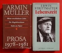 Armin Müller; Prosa/Erwin Strittmacher; Lebenszeit Sachsen - Zwickau Vorschau