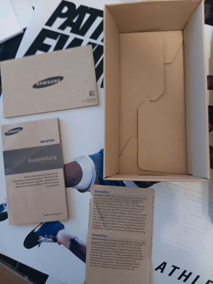 Nur Karton Samsung Galaxy Note 3 in Mannheim