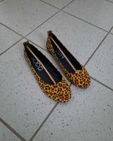 Leoparden animal klassische Ballerinas Halbschuhe bunt multicolor Niedersachsen - Bodenwerder Vorschau