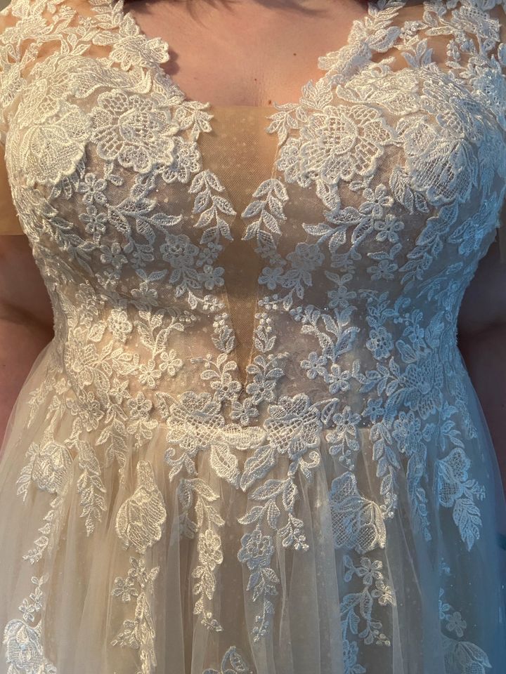 Brautkleid Größe 50 ❣️ in Korschenbroich