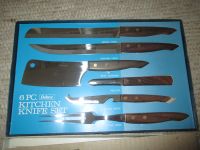 6 Stück Küchen Messer Set Deluxe rostfrei mit Holzgriff OVP Bayern - Pöttmes Vorschau
