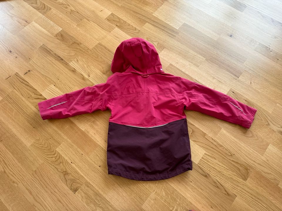 Jack Wolfskin 3in1 Funktionsjacke Größe 104  mit Innenjacke Top in Eckental 