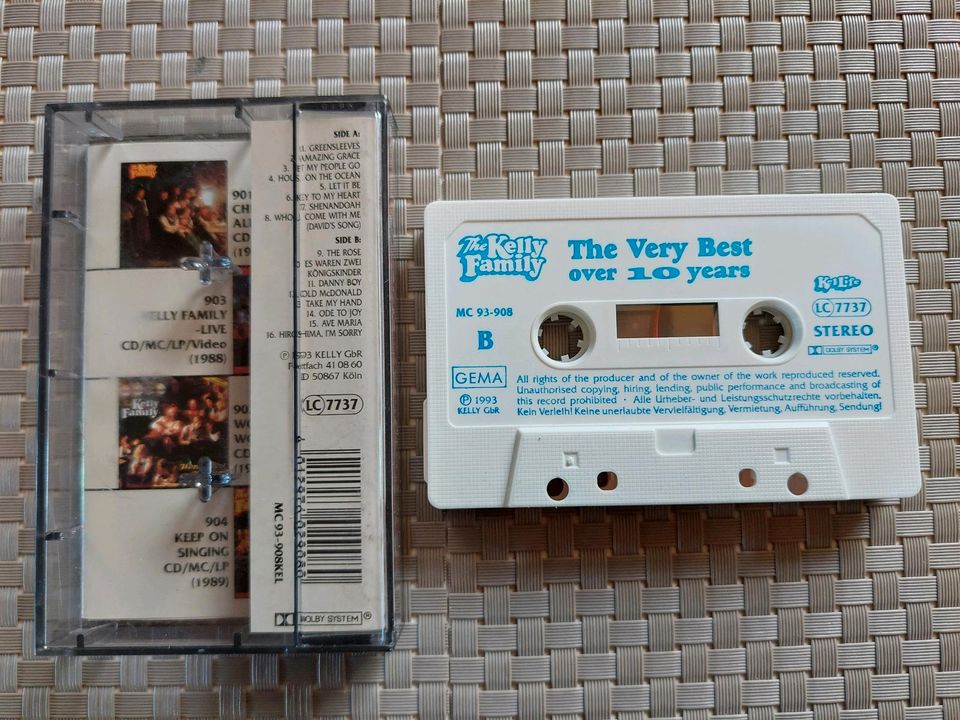 Kelly Family Very Best Over 10 Years Musikkassette MC Cassette in Saldenburg