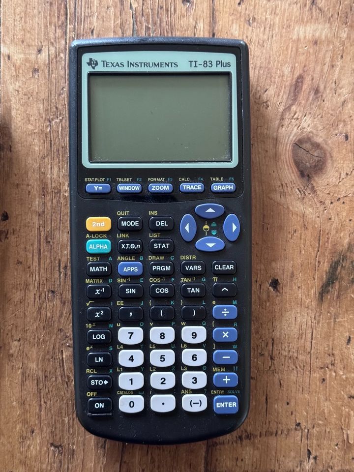 TI-83 Plus + Zubehör, Grafiktaschenrechner Graphic Calculator in München
