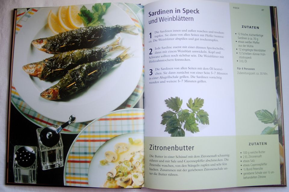 Buch - Grillen, beste Rezepte Fleisch, Fisch, Gemüse - Seuter NEU in Bochum