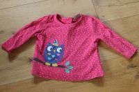 FRUGI Shirt langarm LA pink Eule Uhu Punkte Mädchen Gr. 80 Bayern - Lamerdingen Vorschau