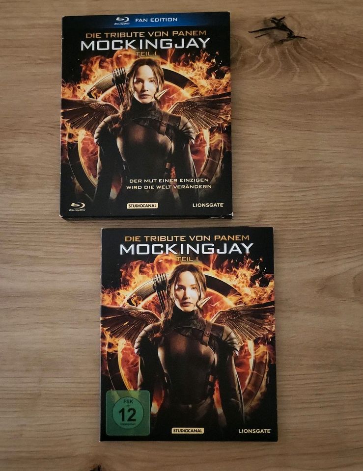 Die Tribute von Panem Mockingjay Teil 1 Bluray Fan Edition in Sassenberg