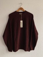 Vintage Strickpullover Knit Sweater Pulli rot Gr. 48 M-L Wolle Hessen - Lampertheim Vorschau