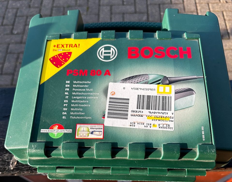 Bosch Multischleifer PSM 80 A in Neuss