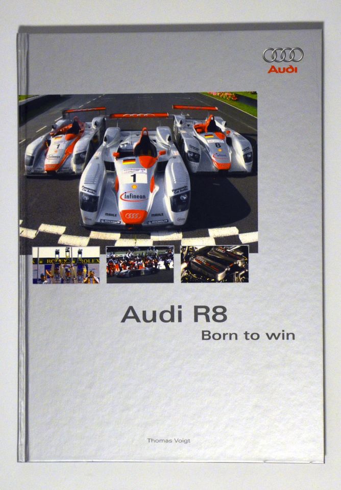 NEU Buch-Bildband "Audi R8 Born to win", ISBN: 978-3-89880-799-9 in Heilbronn
