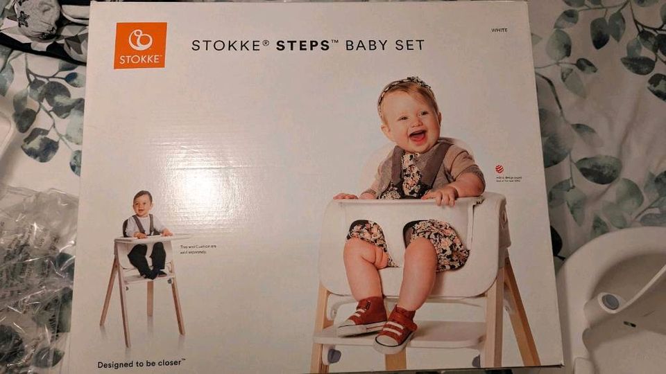 Stokke steps Babyset, Tisch und Bezug in Wachtberg