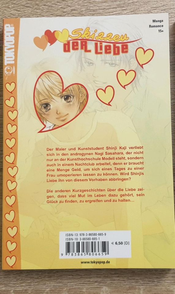 Skizzen der Liebe | Boys Love | Signiert | Hinako Takanaga |Manga in Hamburg