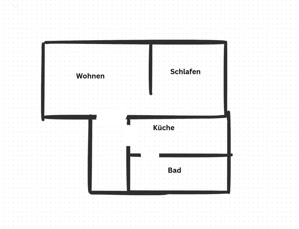 Unmöblierte Wohnung in Süd großes Studio mit seperater Küche/Bad in Essen