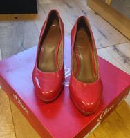 S.Oliver Damenschuh Gr.37 Lackschuh rot Kiel - Hassee-Vieburg Vorschau