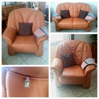❣️ Sofa + 2 Sessel echt Leder Nordrhein-Westfalen - Troisdorf Vorschau