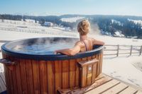 SCANDINAVIAN HOT TUB GARTEN WHIRLPOOL JACKUZZI Sachsen-Anhalt - Lindtorf Vorschau