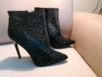 Stiefeletten, High Heels 38,schwarz-glitzern,neuw."Buffalo" Niedersachsen - Peine Vorschau