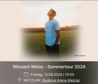 Wincent Weiss Tickets Hessen - Schwalmstadt Vorschau