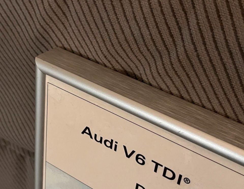 Audi V6 TDI A6 C5 - Plakat Poster Bild Werbung Schaf Diesel 2.5 in Ingolstadt