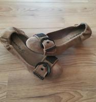 Tamaris Ballerina Gr. 39 braun beige Hessen - Künzell Vorschau